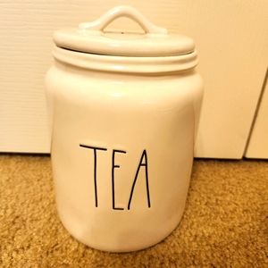 Rae Dunn TEA canister